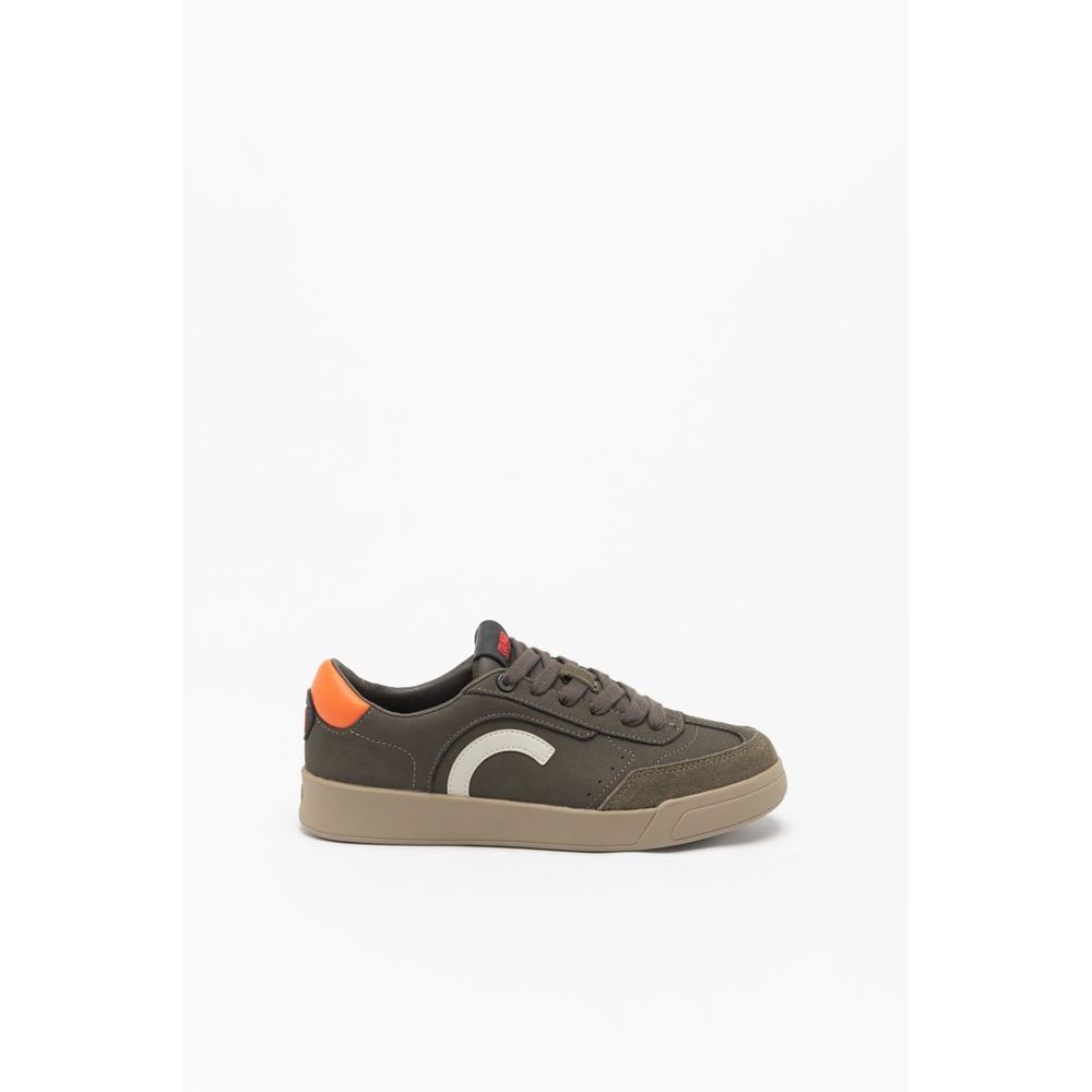 Baskets basses Colmar en cuir bicolore