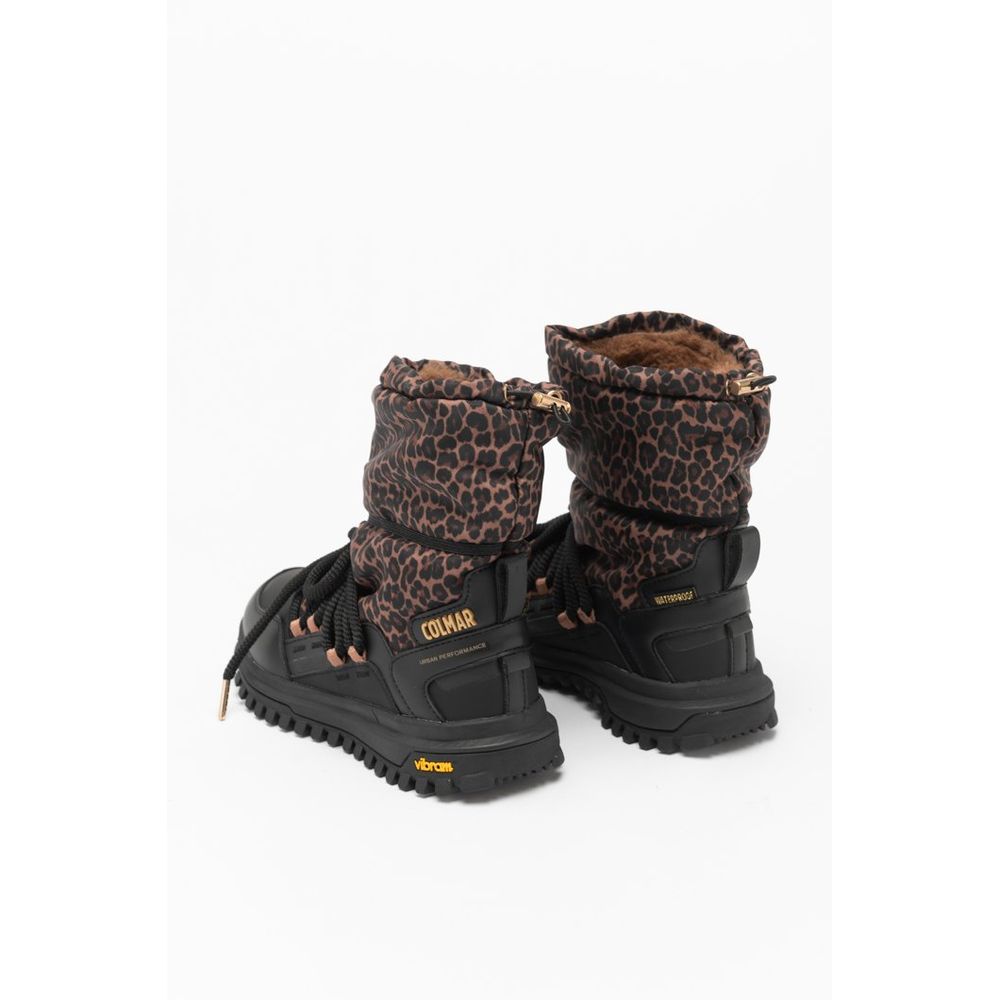 Colmar Schwarze Ankle Boots aus Polyester