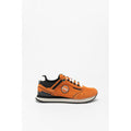 Colmar Orangefarbene Leder-Sneaker im Athletic-Stil