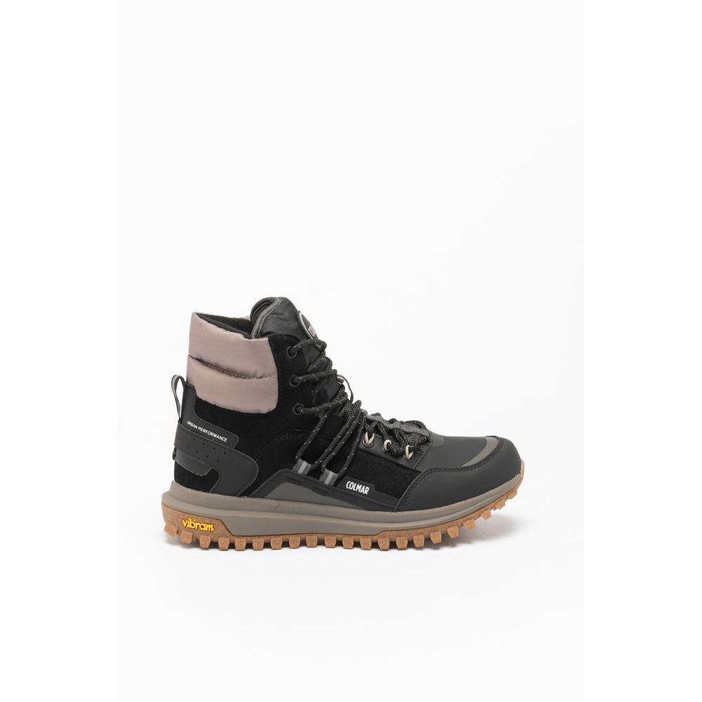 Bottines Colmar en cuir noir