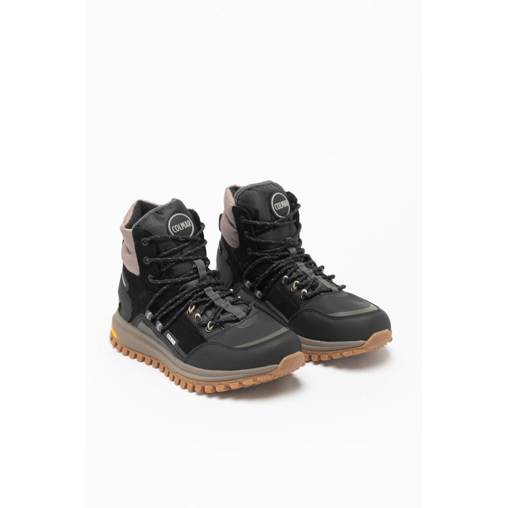 Bottines Colmar en cuir noir
