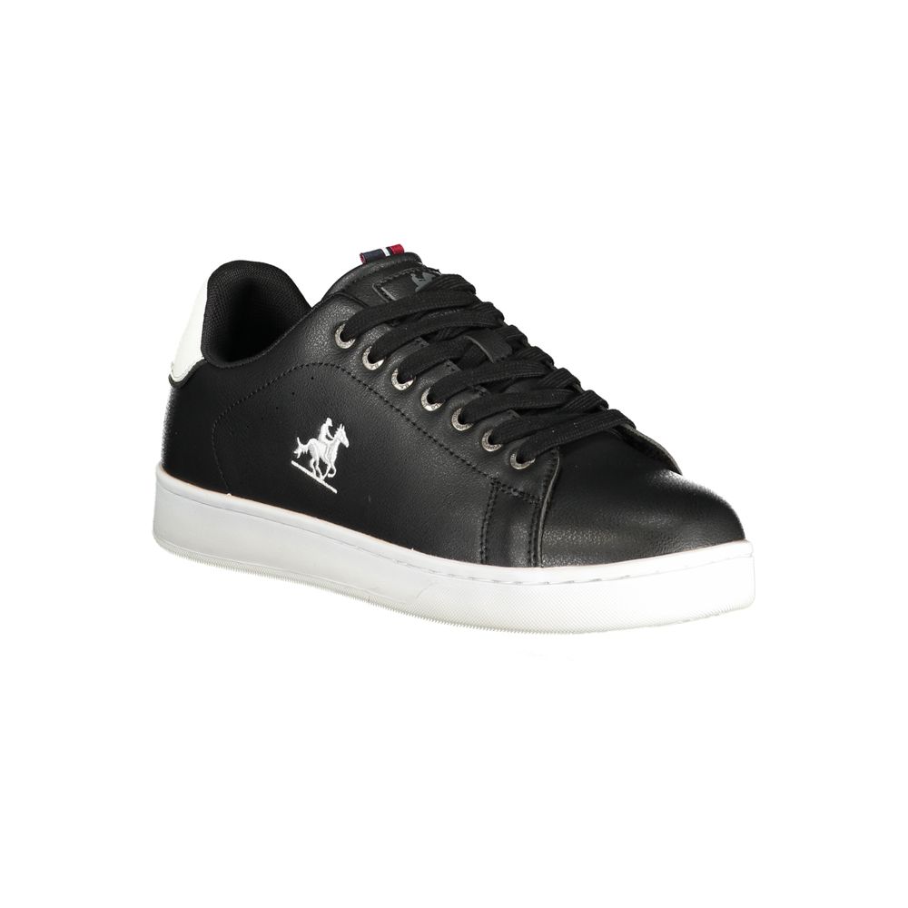 U.S. Grand Polo Men's Black Polyurethane Sneakers