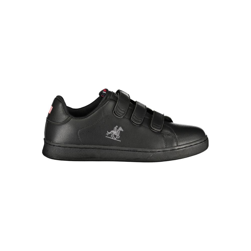 U.S. Grand Polo Black Polyurethane Men's Sneakers