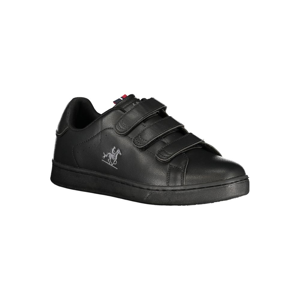 U.S. Grand Polo Black Polyurethane Men's Sneakers