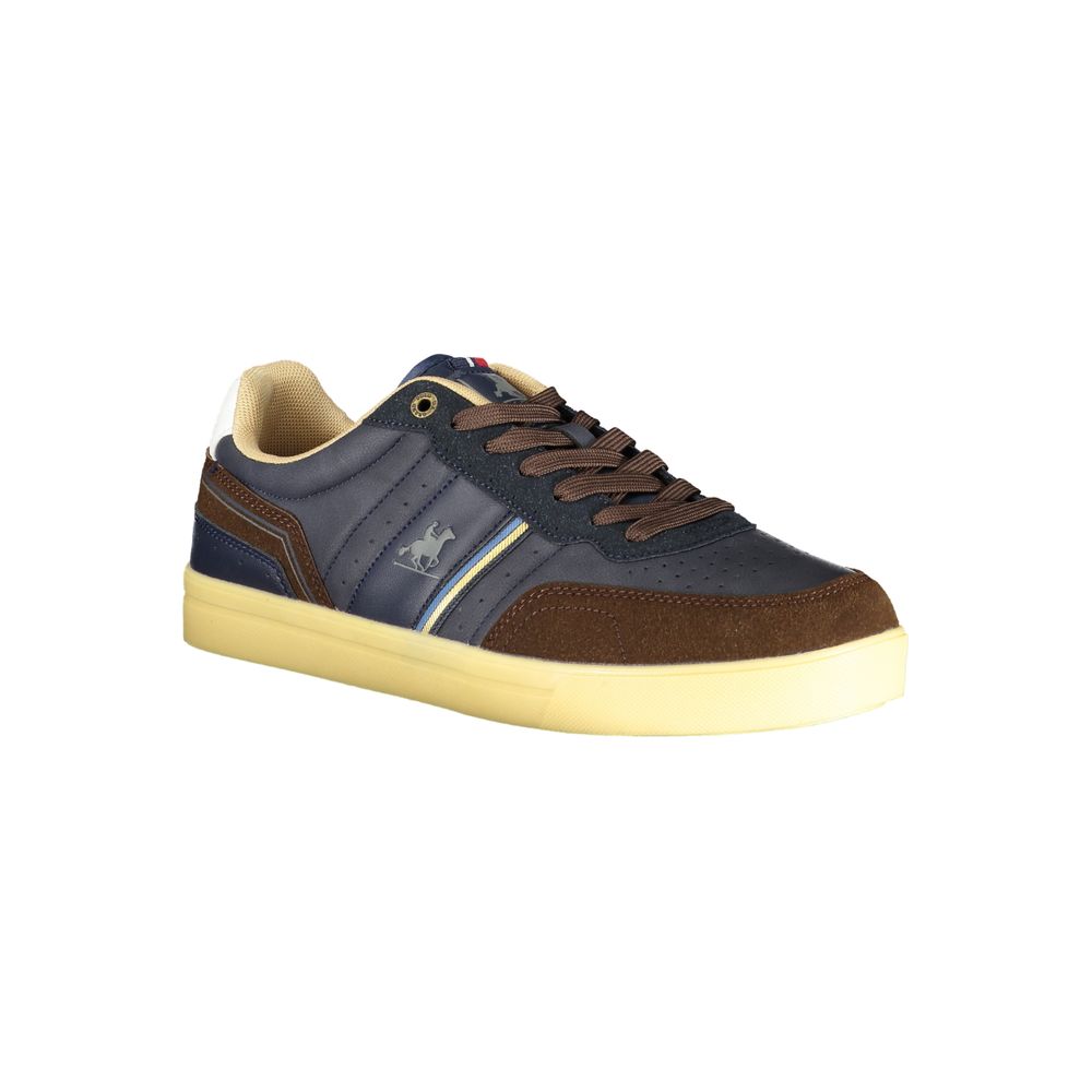 Baskets bleues en polyuréthane pour homme U.S. Grand Polo