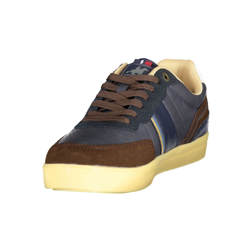 Baskets bleues en polyuréthane pour homme U.S. Grand Polo