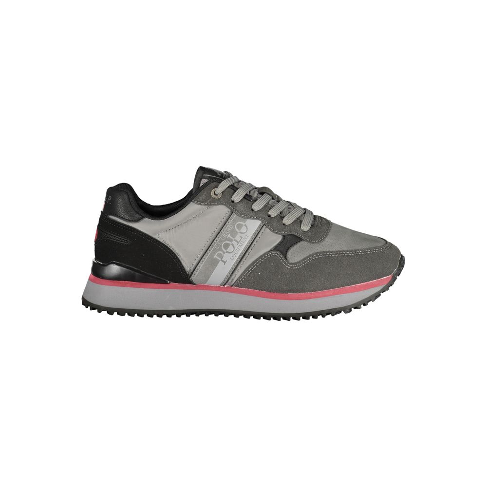 U.S. Grand Polo Graue Sportschuhe aus Polyester