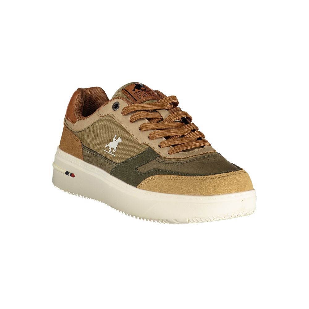 U.S. Grand Polo Beige Polyurethan-Sneaker für Herren