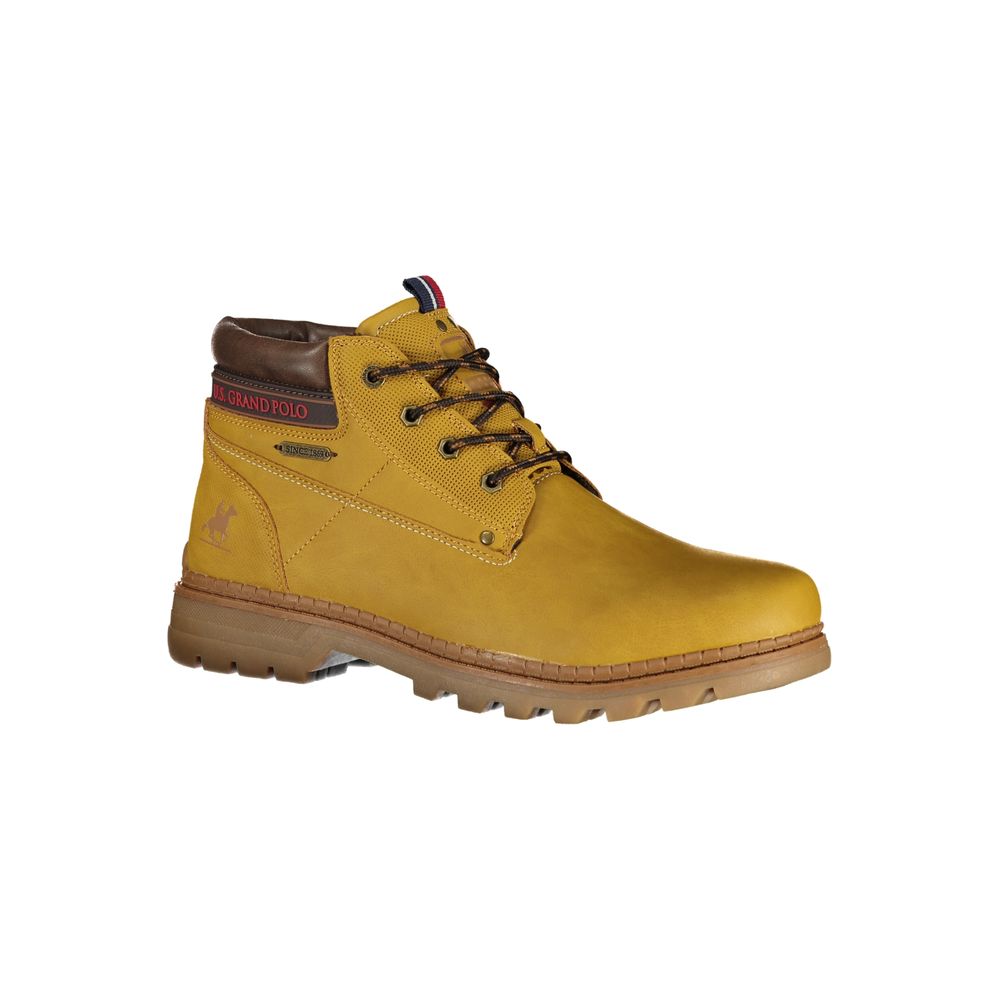 Boots U.S. Grand Polo jaunes en polyuréthane pour homme