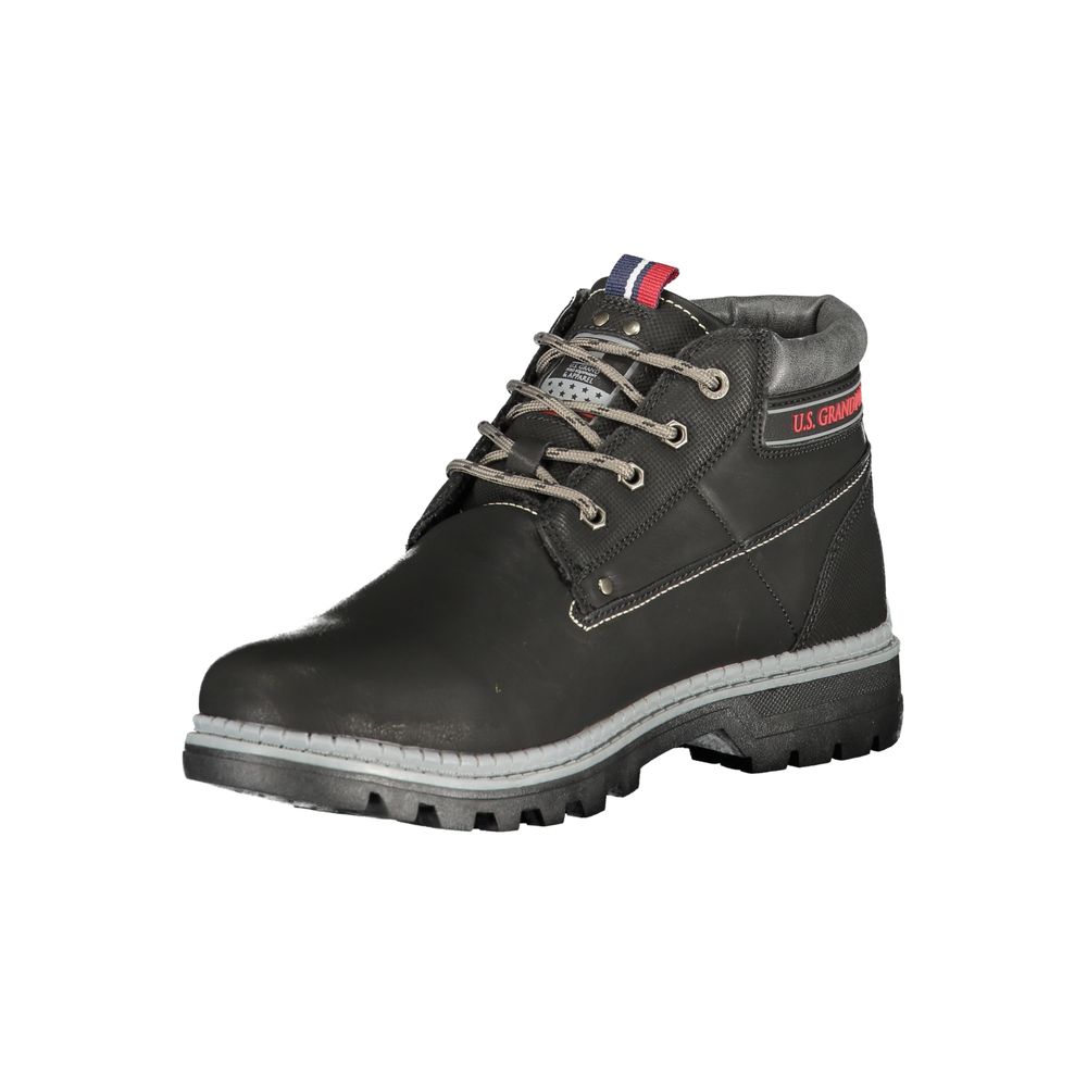 U.S. Grand Polo Bottines marron en polyester
