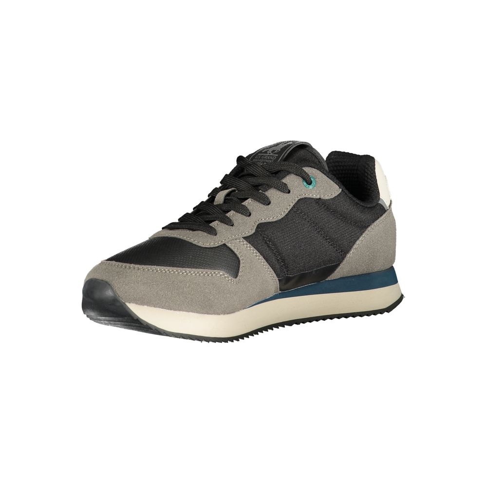 U.S. Grand Polo Men's Black Polyurethane Sneaker
