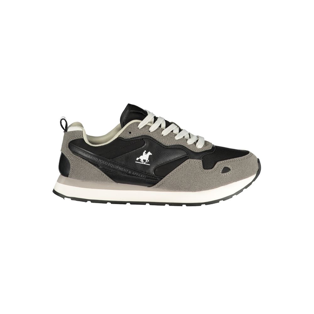 U.S. Grand Polo Men's Black Polyurethane Sneakers