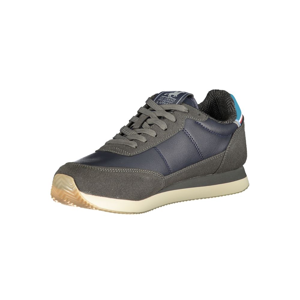 U.S. Grand Polo Blauer Herren-Sneaker aus Polyurethan