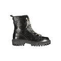 Cafenoir Schwarze Stiefeletten aus Polyester