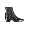 Cafenoir Schwarze Stiefeletten aus Polyester