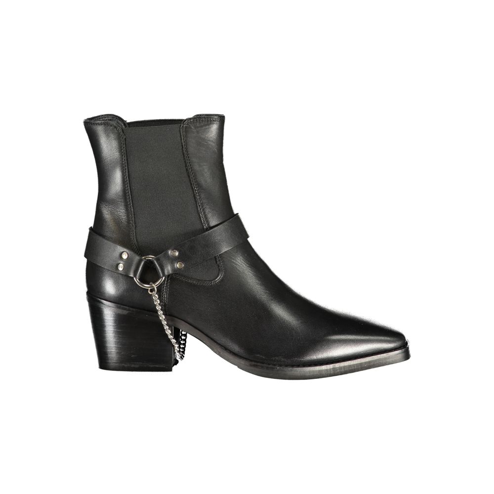 Cafenoir Bottines noires en polyester