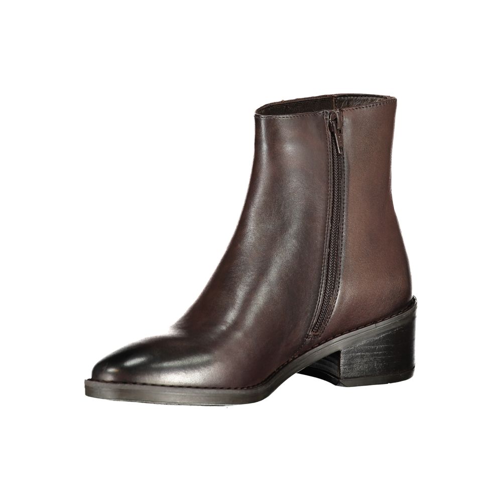 Cafenoir Bottines Marron en Polyester
