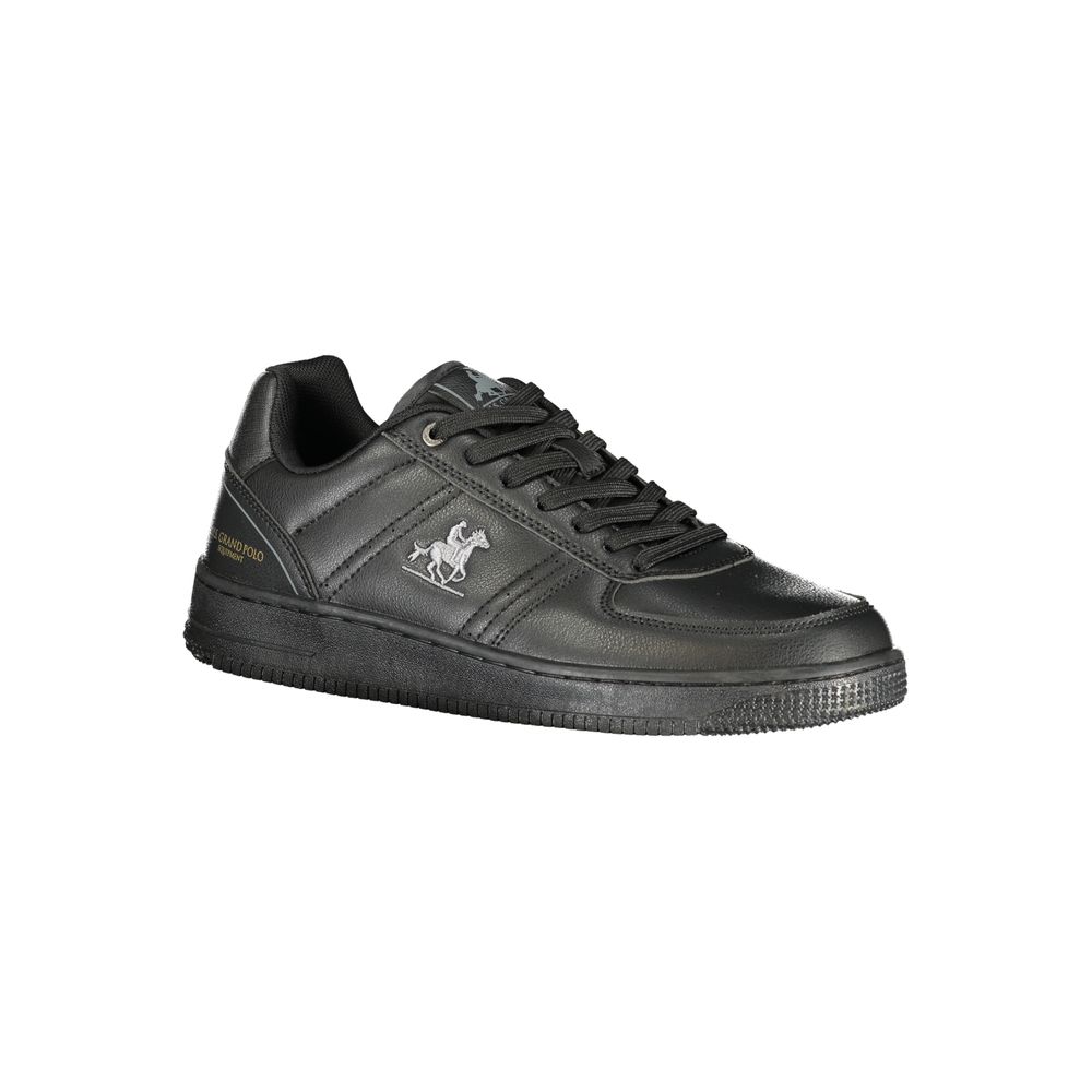 U.S. Grand Polo Schwarzer Sneaker aus Polyurethan für Herren