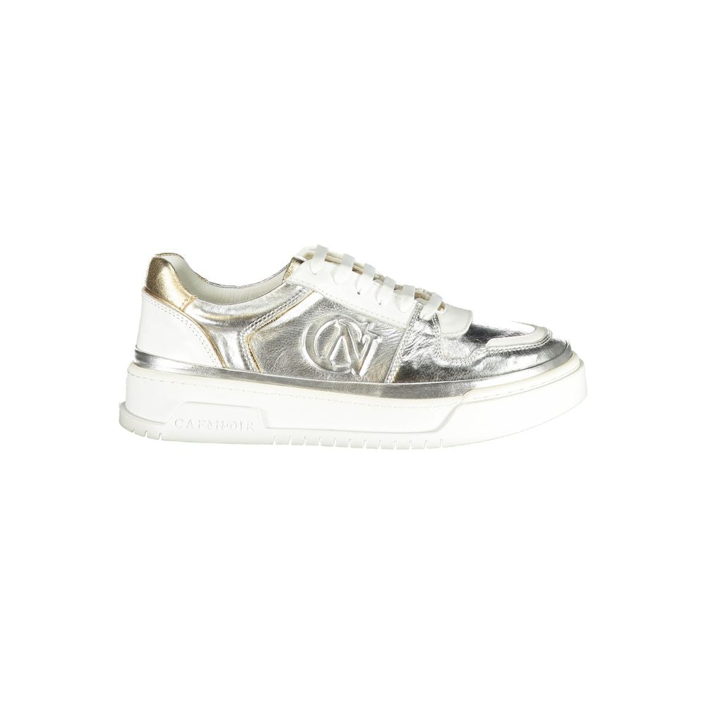 Cafenoir Argento Leder Damen Sneaker
