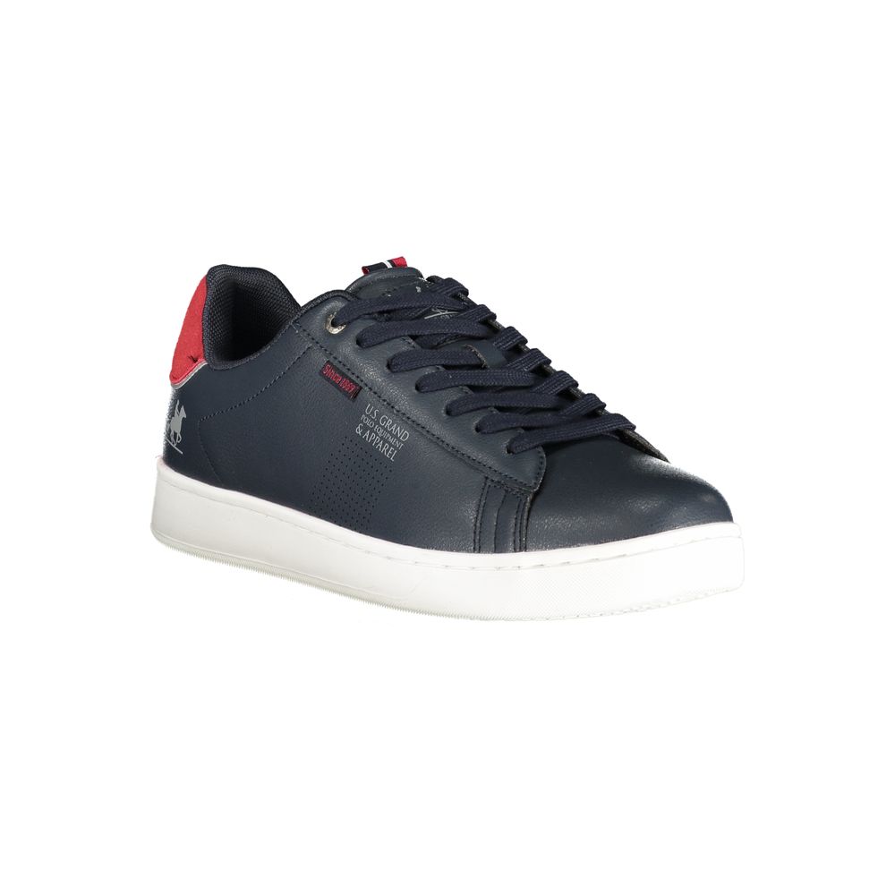U.S. Grand Polo Blauer Sneaker aus Polyurethan für Herren