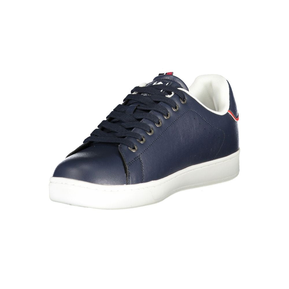 U.S. Grand Polo Baskets basses homme bleues en polyuréthane