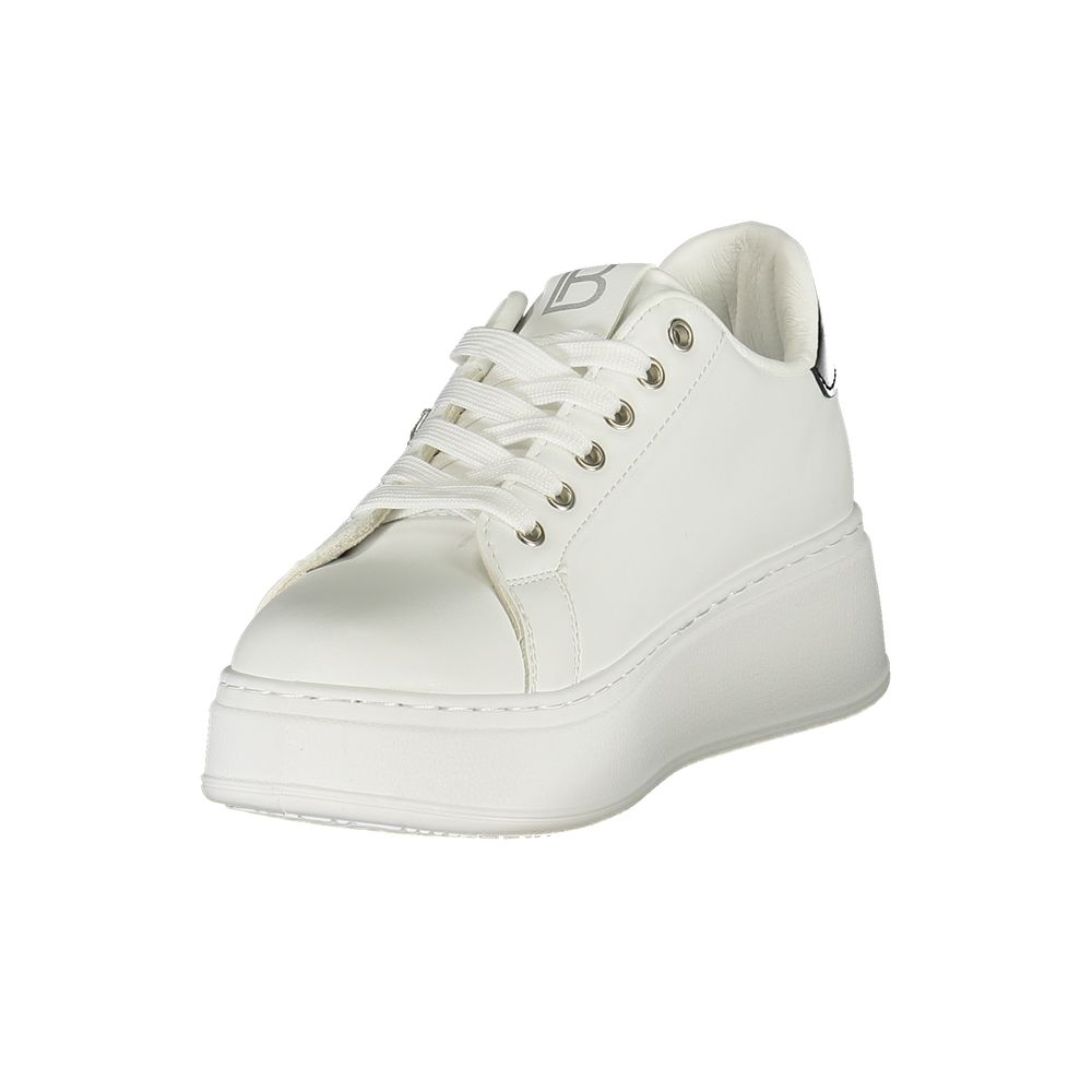 Laura Biagiotti White Polyurethane Women's Sneaker
