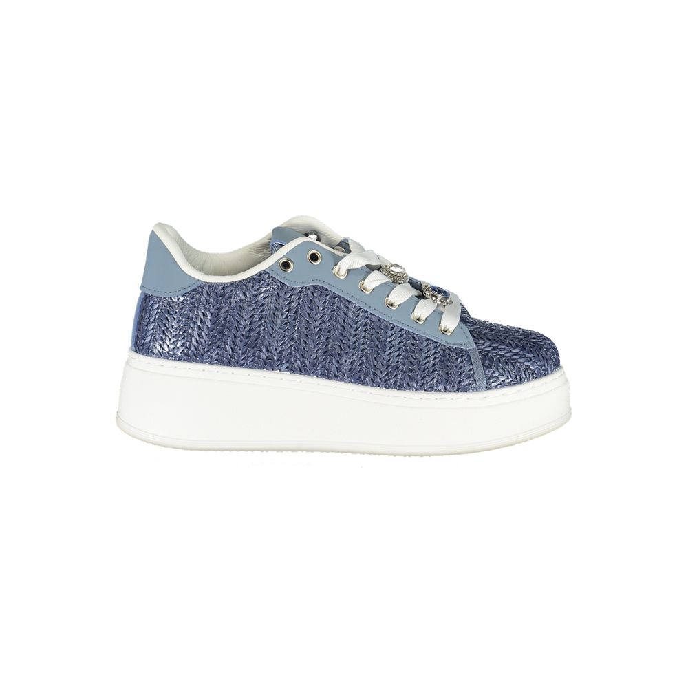Laura Biagiotti Women's Blue Polyurethane Sneakers