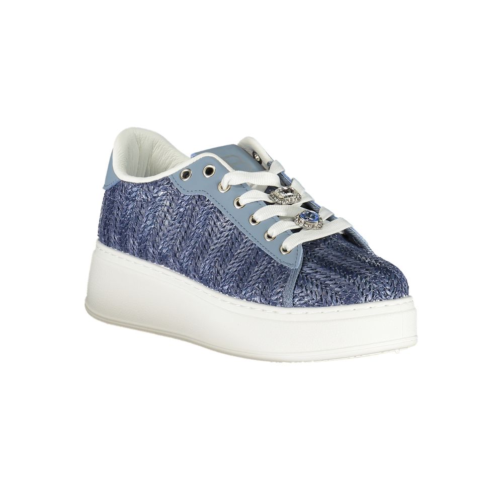 Laura Biagiotti Women's Blue Polyurethane Sneakers