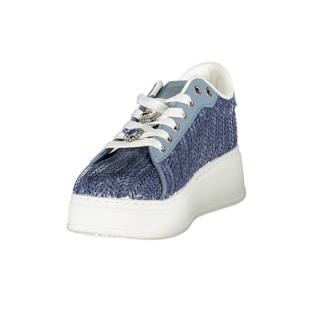 Laura Biagiotti Women's Blue Polyurethane Sneakers