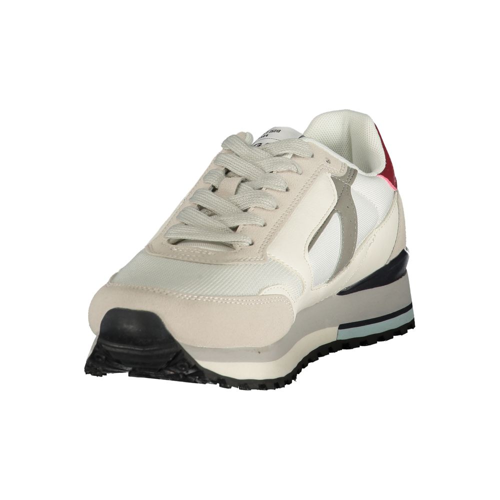 Men's Gas sneakers in white polyurethane