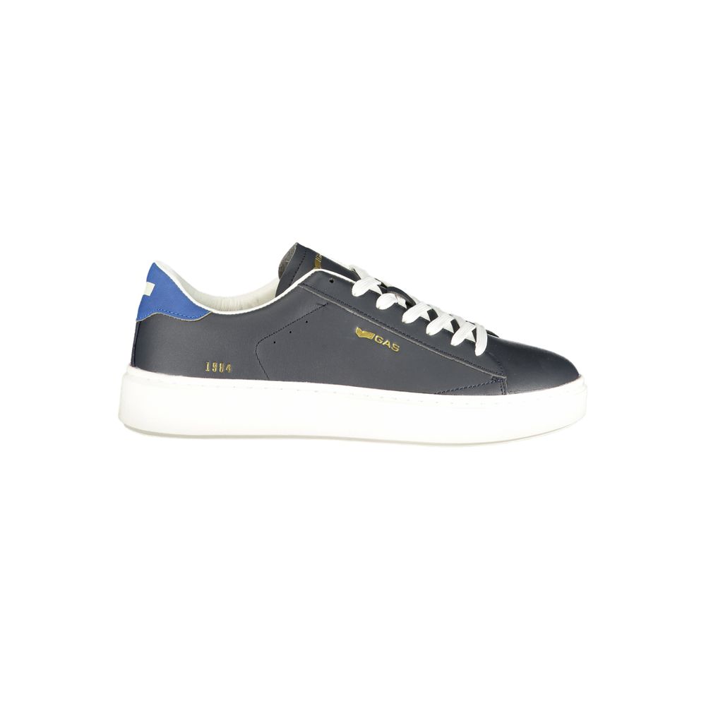 Gas Blue Men's Polyurethane Sneakers