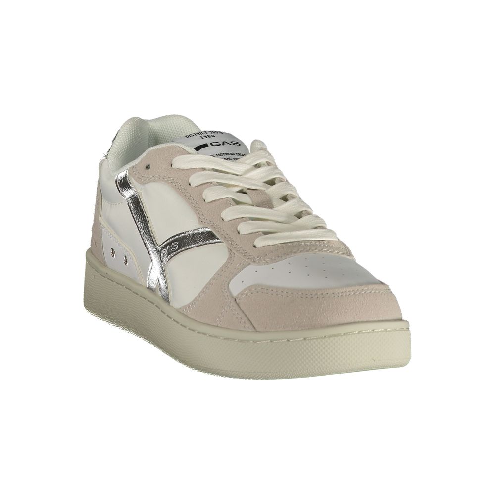 Gas Bianco Poliuretano Donna Sneaker