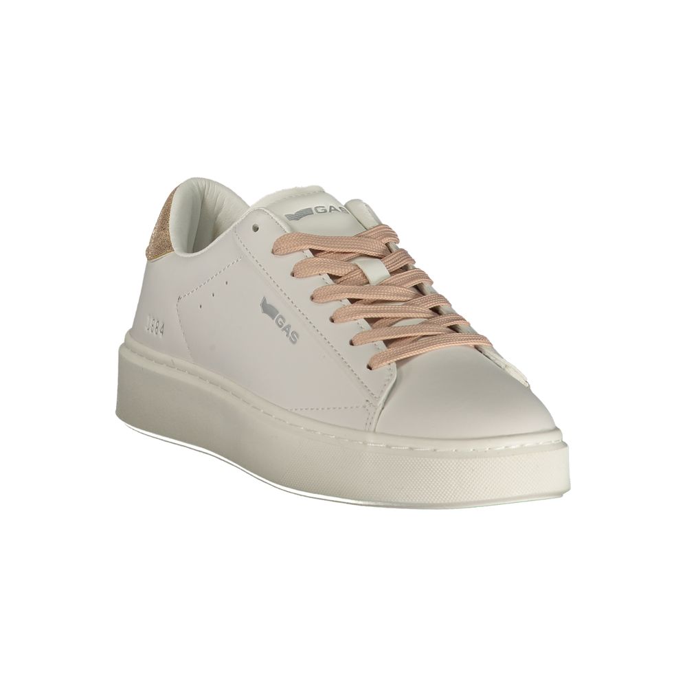 Baskets Gas Bianco pour femme en polyuréthane