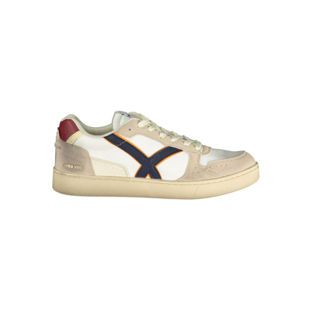 Gas Bianco Polyurethane Herren Sneaker