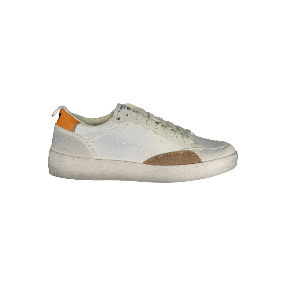 Gas Men's White Polyurethane Sneakers