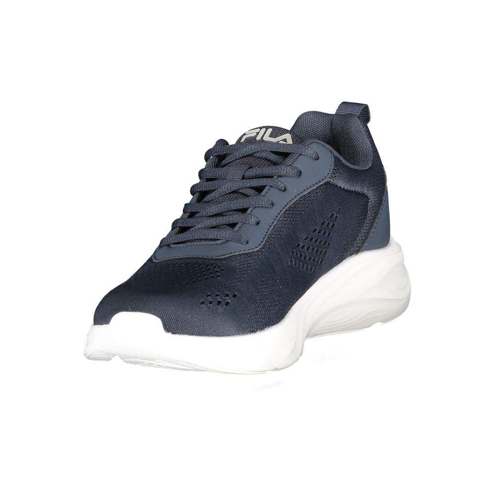 Fila Blue Polyester Sneakers for Sports Activities