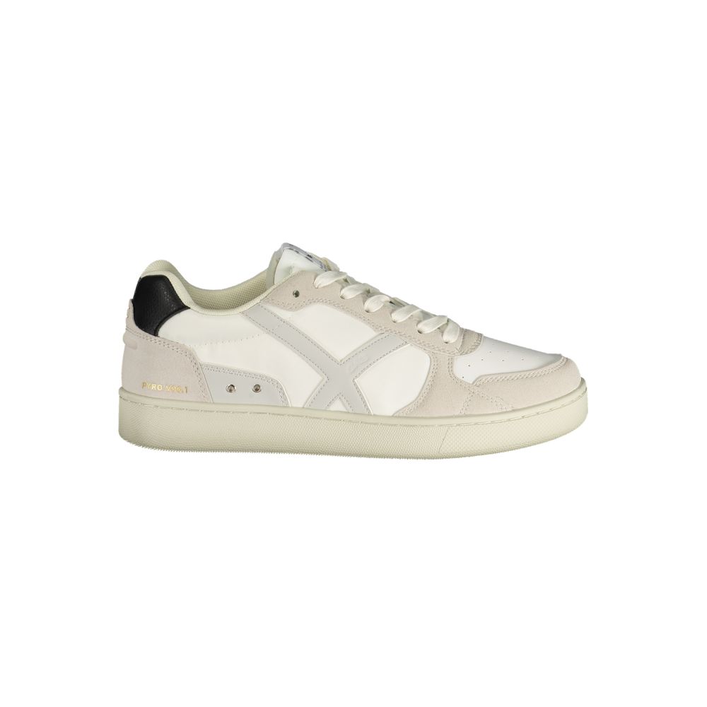 Sneakers blancs pour homme en polyuréthane Gas