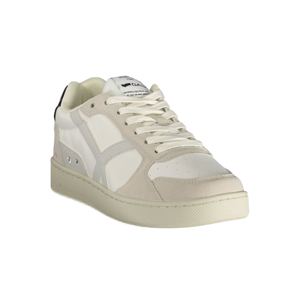Sneakers blancs pour homme en polyuréthane Gas