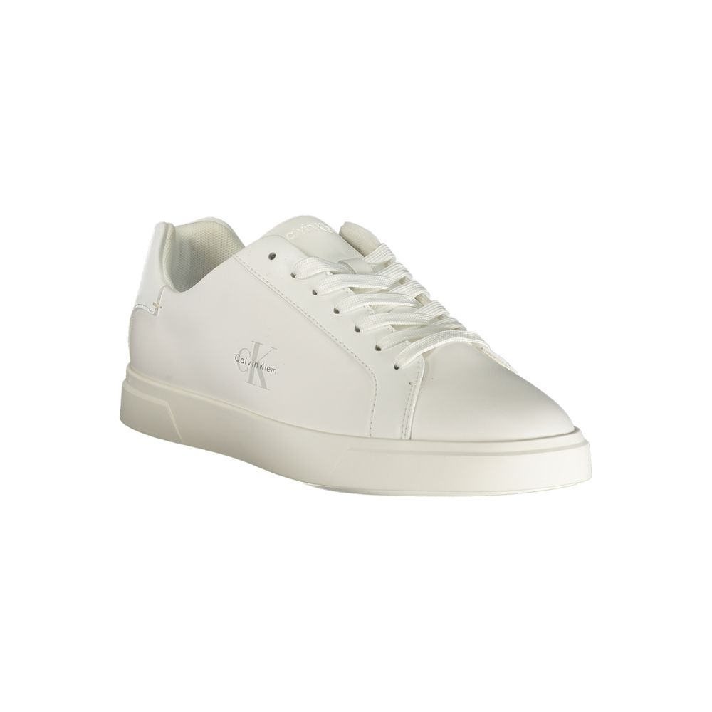 Calvin Klein White Polyurethane Women's Sneaker