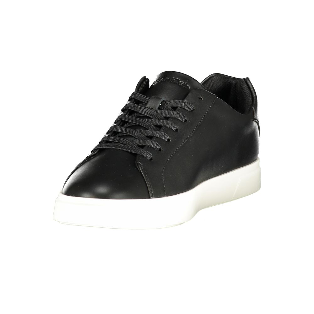 Calvin Klein Schwarzer Sneaker aus Polyurethan für Herren