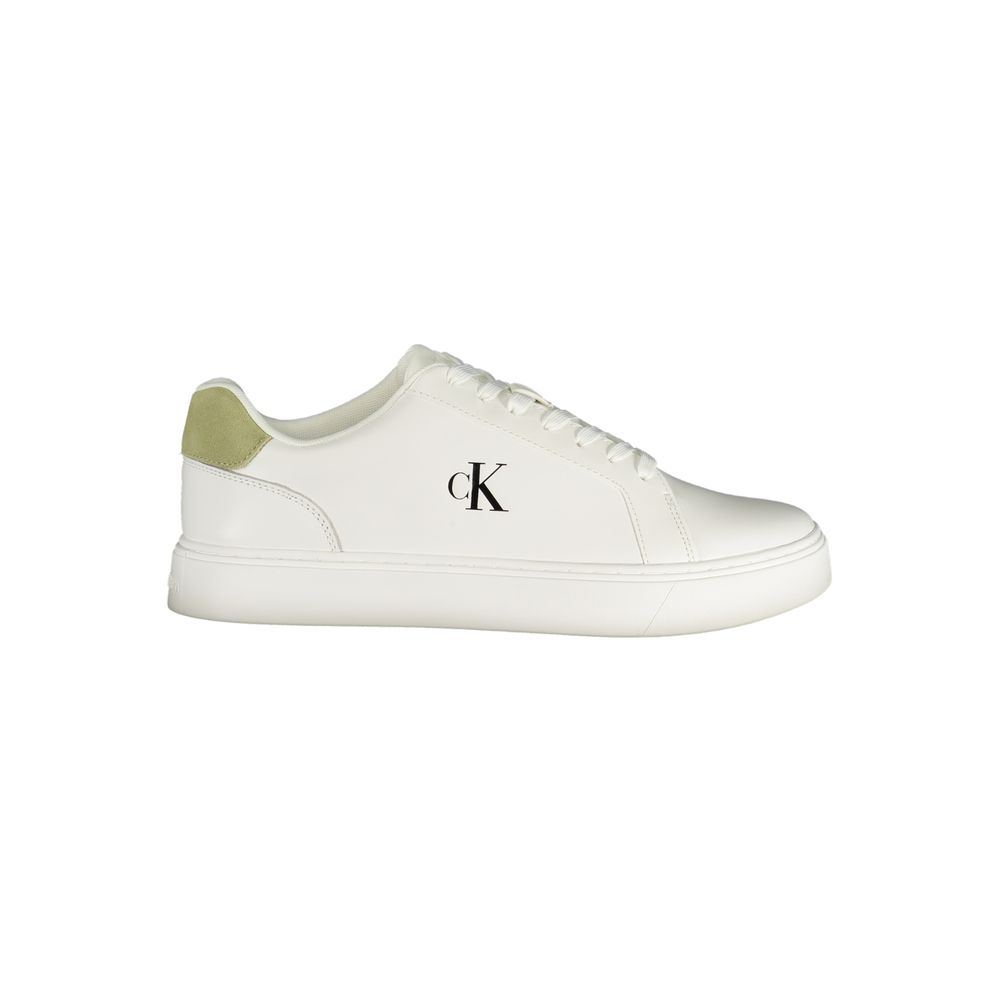 Calvin Klein Bianco Polyurethane Herren Sneaker