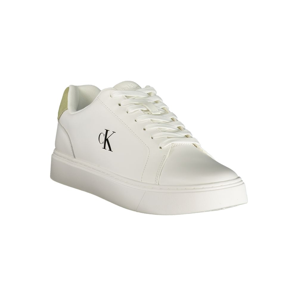 Calvin Klein Bianco Polyurethane Herren Sneaker
