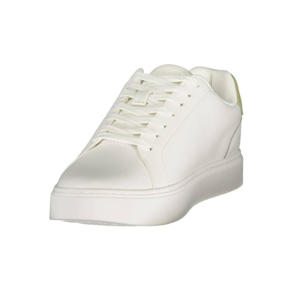 Calvin Klein Bianco Polyurethane Herren Sneaker
