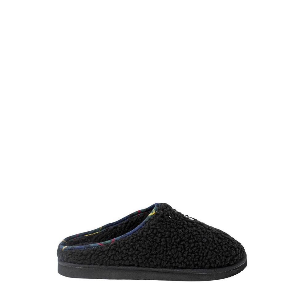 Ralph Lauren Schwarze Baumwoll-Slipper