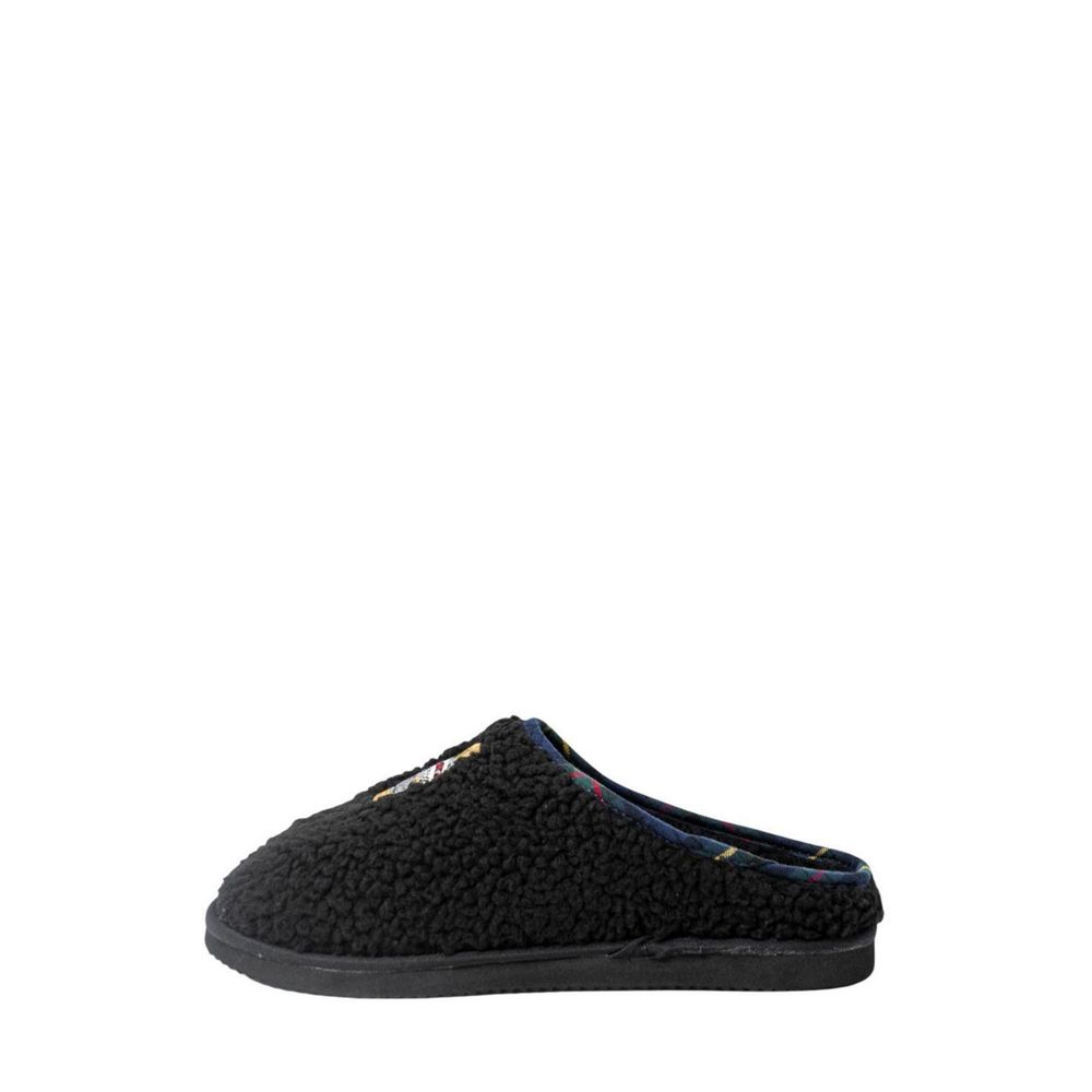 Ralph Lauren Schwarze Baumwoll-Slipper