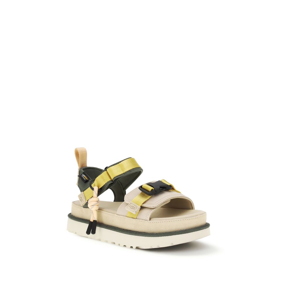 UGG Beige Sandalen aus anderen Fasern