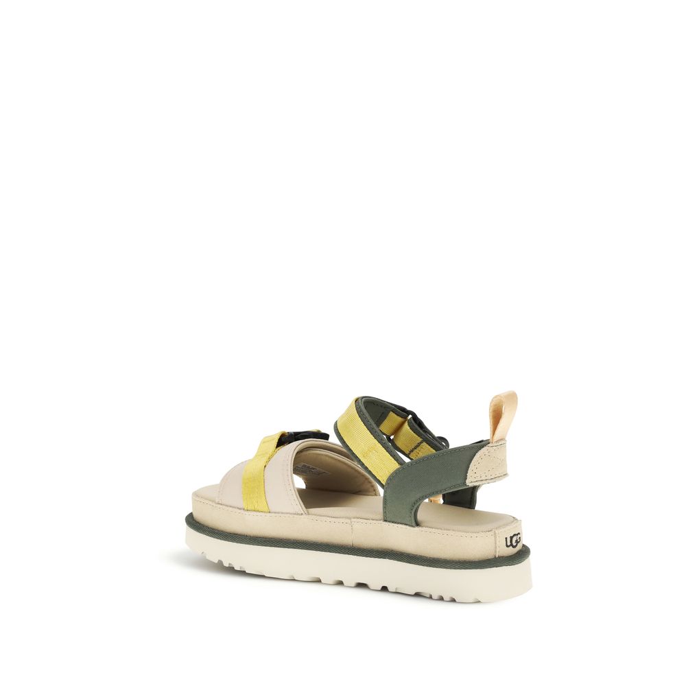 UGG Beige Sandalen aus anderen Fasern