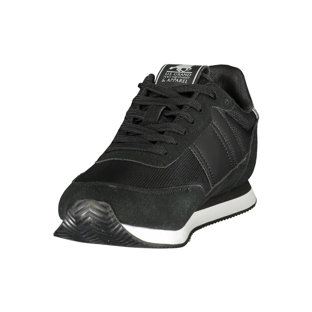 U.S. Grand Polo Nero Polyester Herren-Sneaker
