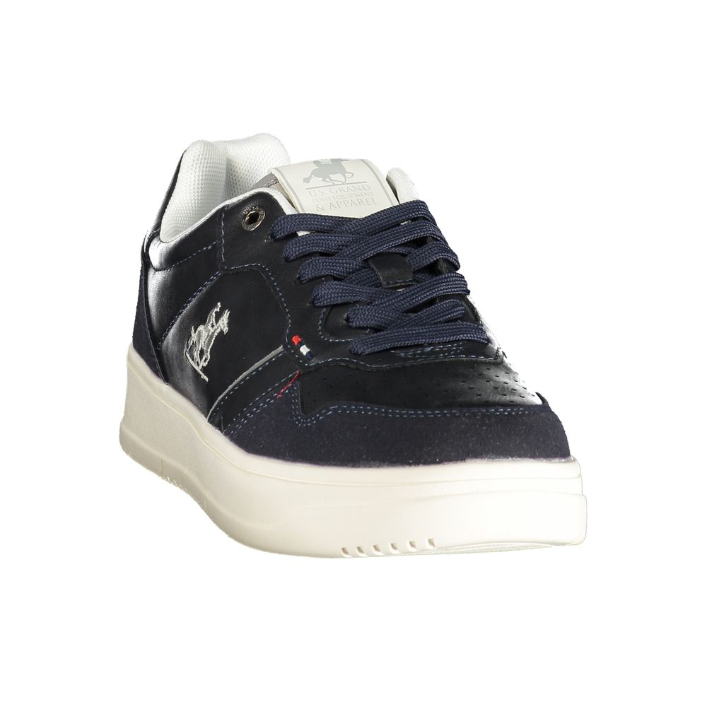 U.S. Grand Polo Blauer Herren-Sneaker aus Polyester