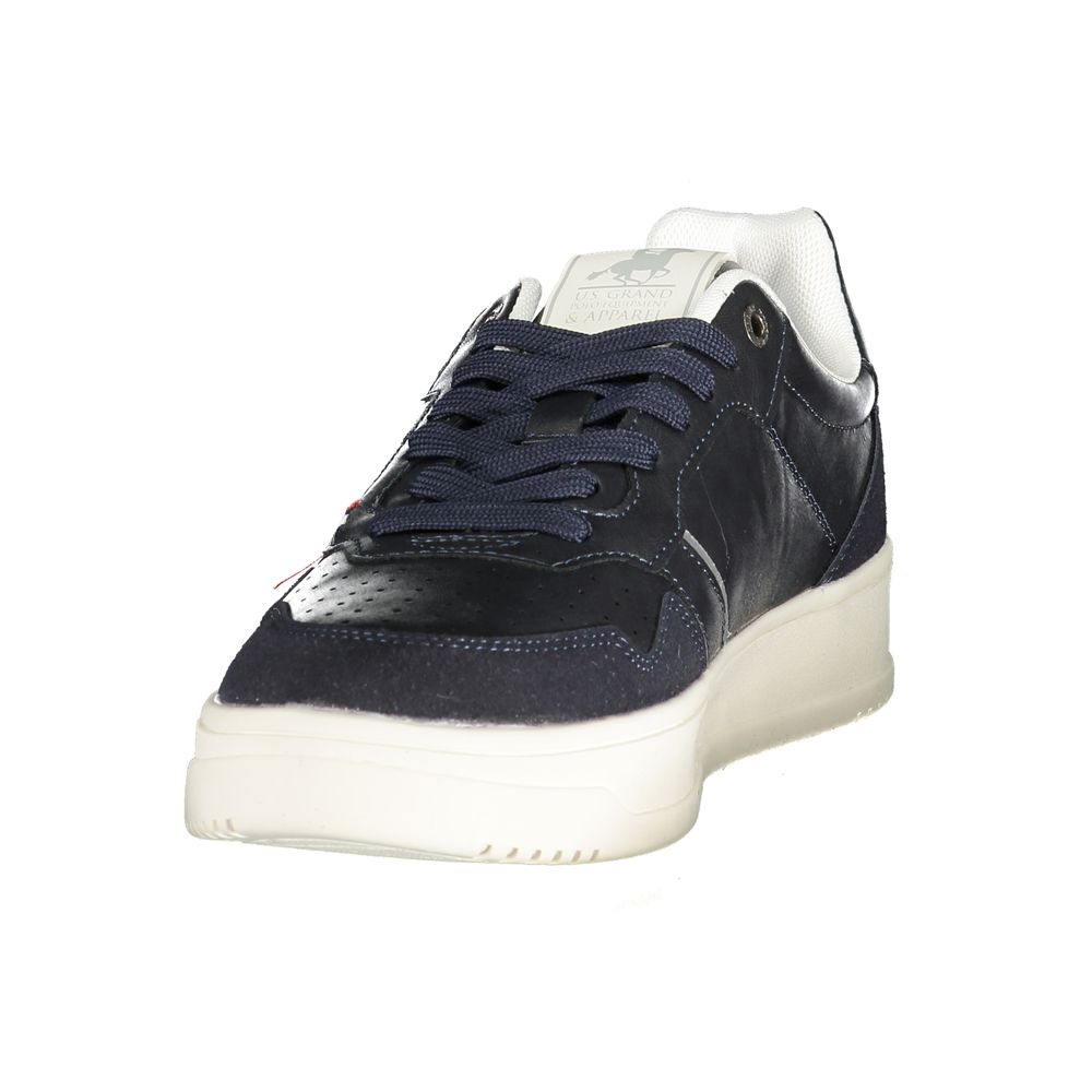 U.S. Grand Polo Blauer Herren-Sneaker aus Polyester
